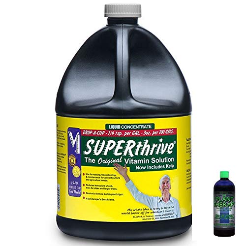SUPERthrive Essential Vitamin Solution Gallon with 2OZ Free Sample of Plant Therapy Plant Wash