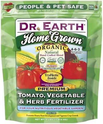 Dr. Earth Organic 5 Tomato, Vegetable & Herb Fertilizer Poly Bag