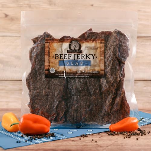 Mahogany Smoked Meats: Slab Beef Jerky - 16oz