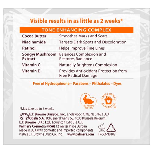 Palmer's Cocoa Butter Formula Eventone Fade Cream for Dark Spots (2.7 Oz)