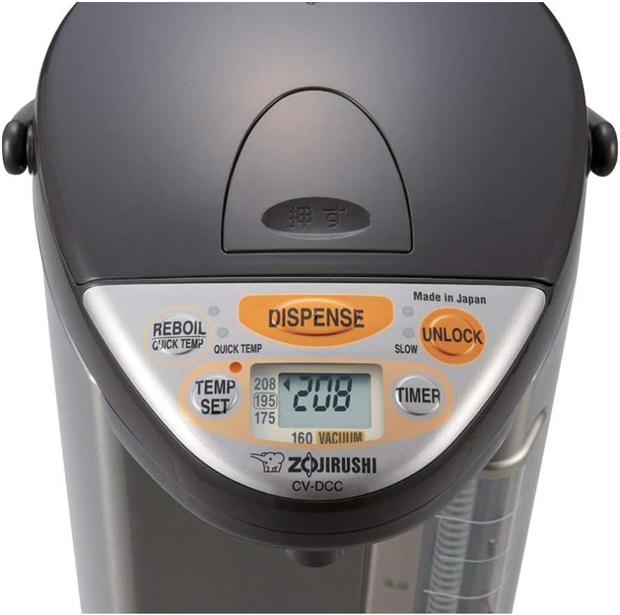 Zojirushi Hybrid Water Boiler & Warmer | Four heat settings, Quick Temp mode, timer, nonstick interior, panorama gauge