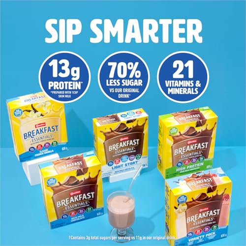 Carnation Breakfast Essentials Light Start Nutritional Powder Drink Mix