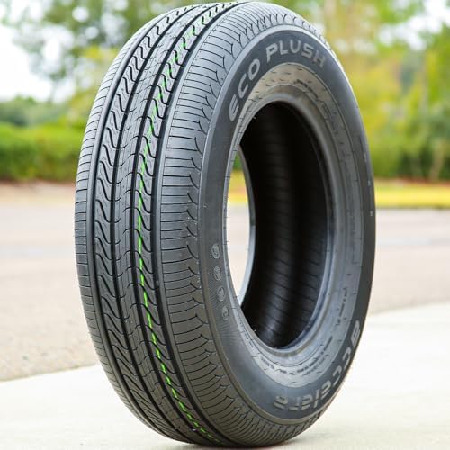Accelera Eco Plush 175/70R13 82H SL All Season Touring Tire | Passenger Touring All Season Traction 82H Rated Standard Load Radial Construction Black Sidewall Tire