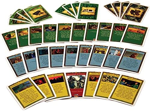 CATAN Cities & Knights Replacement Game Cards - Complete Set of 95 Game Cards for The Cities & Knights Board Game Expansion (Sold Separately), Board Game Accessories Made Studio