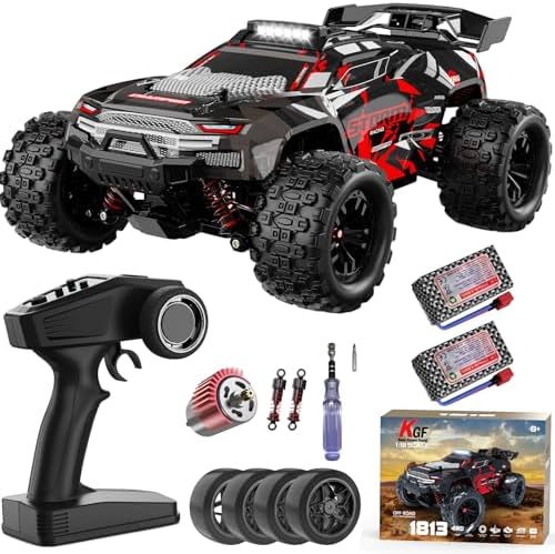 KGF 1:18 Scale All Terrain RC Cars for Adults, High Speed Remote Control Car | Fast RC Cars for Boys Age 8-1, 2.4GHz 4WD Off Road Monster Truck