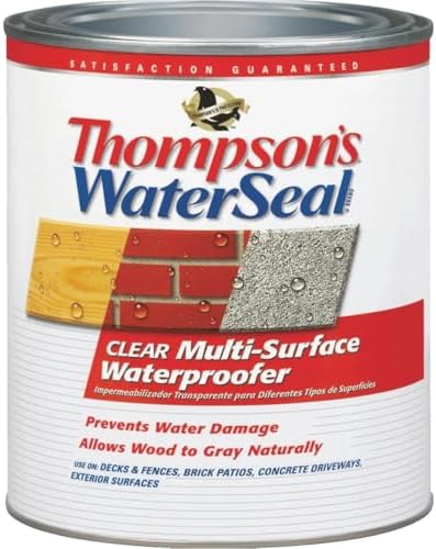 Thompsons Waterseal 24104 Quart Water Seal Multi-Surface Waterproofer