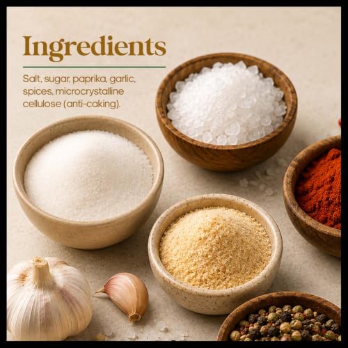 Johnny's - Seasoning Salt - 4.75 oz | Classic All-Purpose Seasoning, Great For Meats, Vegetables, Fries, Soups, Grilling, Roasting & Everyday Cooking
