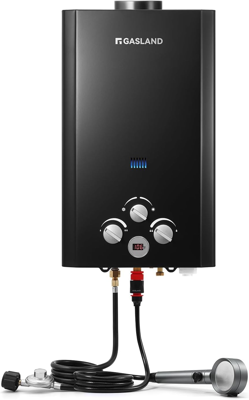 GASLAND BE158L Tankless Water Heater Propane | CSA Certified | 6L 1.58 GPM