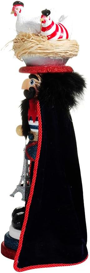 Kurt Adler HA0465 Nutcracker, Multi-Color (17.5-inches Tall)