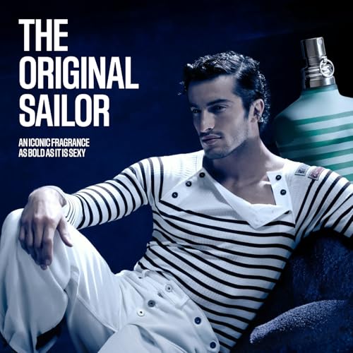 Jean Paul Gaultier Le Male Eau de Toilette - Long Lasting Amber Aromatic Cologne for Men with Fresh Mint, Lavender & Sensual Vanilla - Luxury Men's Cologne Spray