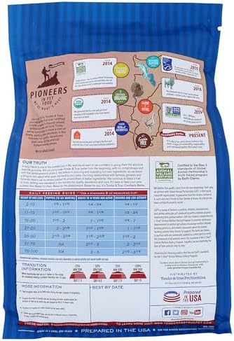 Tender & True Antibiotic-Free Chicken & Brown Rice Recipe Dog Food, 11 lb