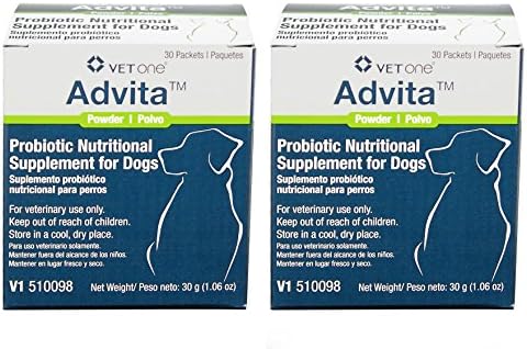 VetOne Advita Probiotic Nutritional Supplement for Dogs - 30 Packets