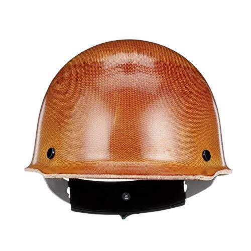 MSA 816651 Skullgard Cap Style Safety Hard Hat with Swing Ratchet Suspension | Non-slotted Cap, Made of Phenolic Resin