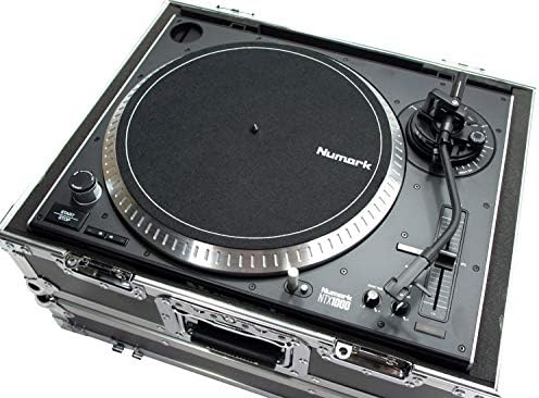 Turntable Flight Case Compatible with Technics 1200 - Harmony Cases | Foam lined interior, road ready DJ travel transport