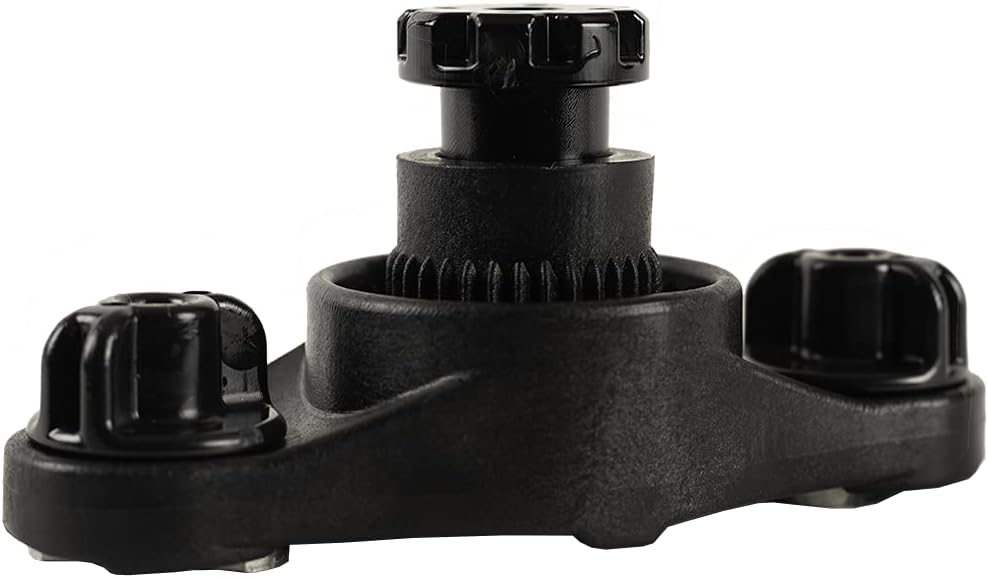 YakAttack HD LockNLoad Track Mount Base | Dual MightyBolt System for Kayak Rod Holders
