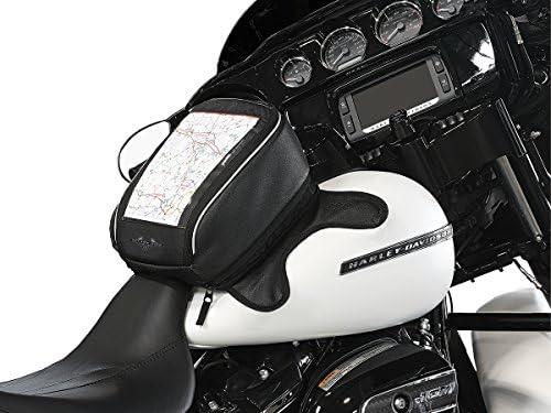 Nelson-Rigg Route 1 Journey Highway Cruiser Magnetic Tank Bag, fits Harley Davidson, Indian, Honda, Yamaha, Suzuki and more