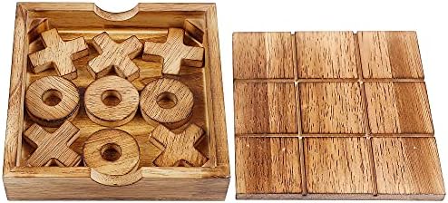 Glintoper Tic Tac Toe & 4 in a Row Tables Game Set