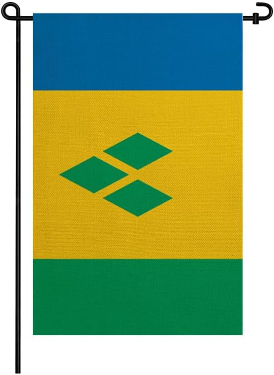 Nicaragua Nicaraguans Garden Flags 12x18 Inch Double Sided Burlap Patriotic Country Yard Flag Banners Outdoor Weather Resistant Farmhouse Porch Lawn Decoration