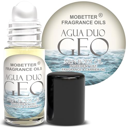 MOBETTER FRAGRANCE OILS Agua Duo Geo Men Fragrance Body Oil