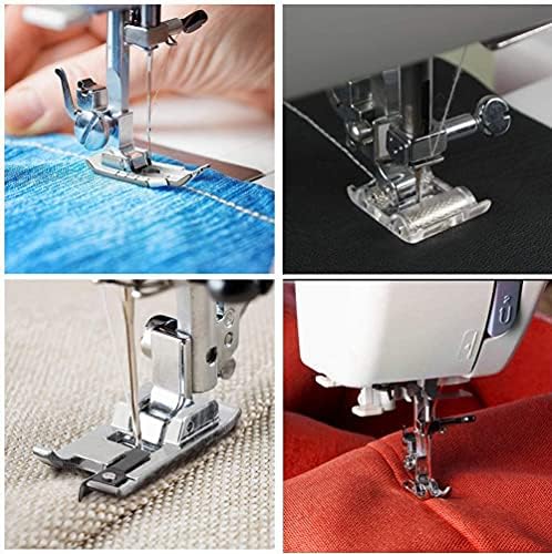 13Pcs Presser Feet Set for Household Sewing Machine Brother Singer Janome Toyota...