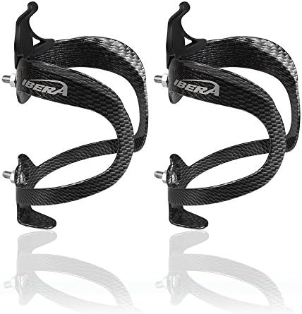 Ibera Bike Water Bottle Holder, Quick Access Water Bottle Holders for Bike with Firm Grip, Lightweight Aluminum Cage, Fits Standard & Oversized Bottles, Stylish Easy Mount Bikes Bottle Holder