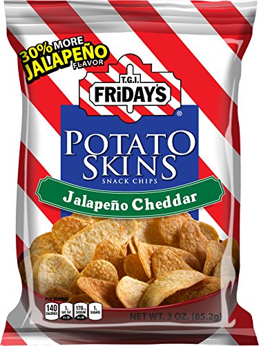 Tgi Friday, Potato Skins Jalapeno Cheddar, Count 6 (3 oz) - Snacks / Grab Varieties & Flavors