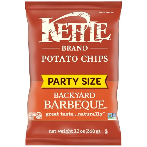 Kettle Brand Potato Chips, Backyard Barbeque Kettle Chips, 5 Oz