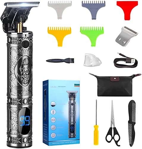 Suttik Hair Clippers for Men, Professional Hair & Beard Trimmer for Men, Mustache Trimmer T-Blade Hair Liner Edgers