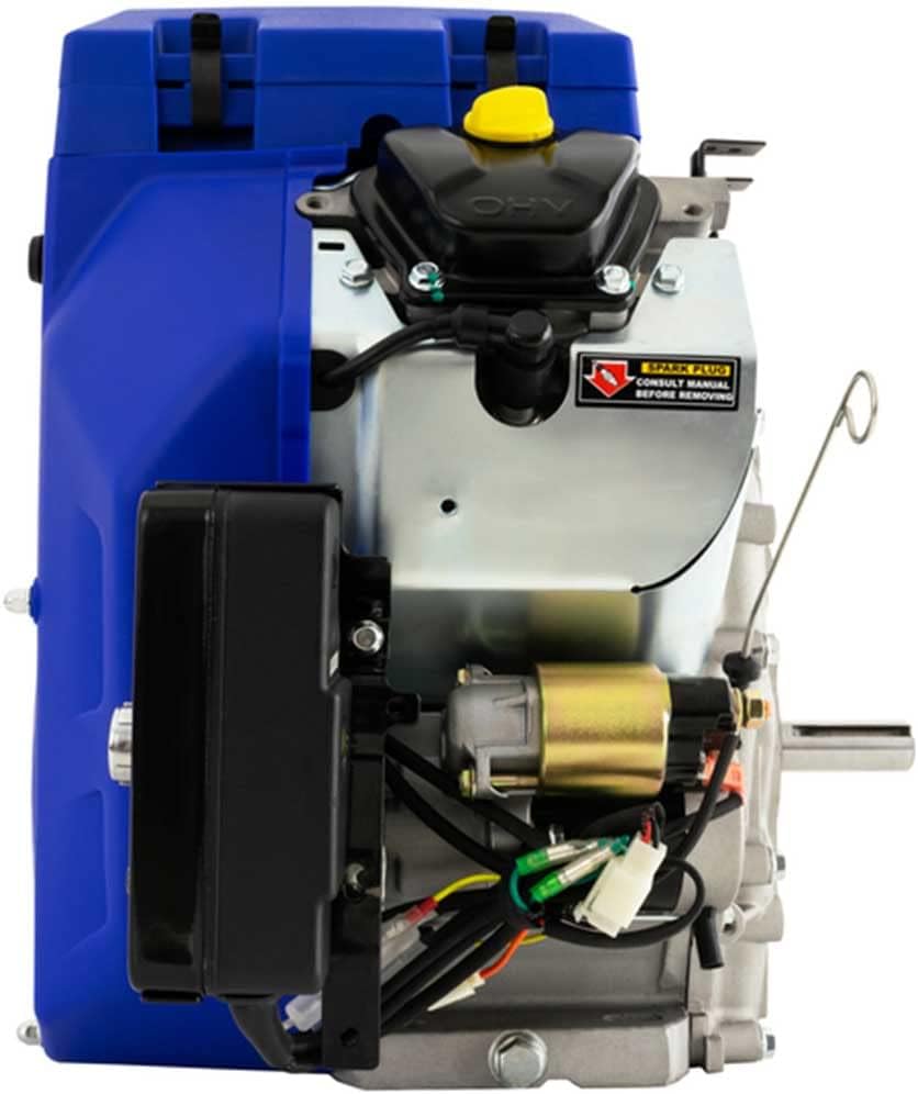 DuroMax XP7HPE 208cc Electric Start Gas Powered, 50 State Approved, Multi-Use Engine Blue