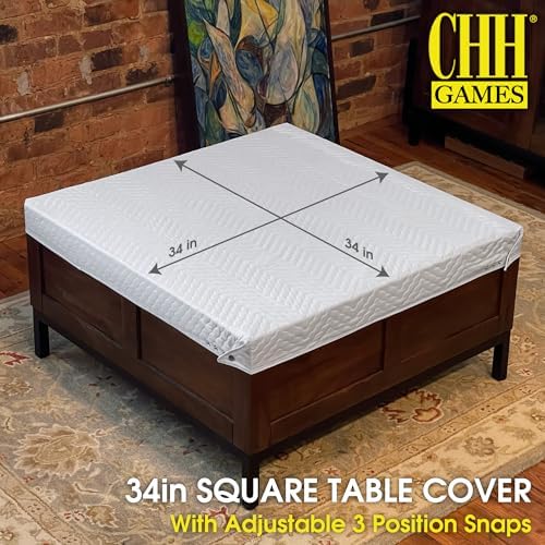 34" Square Card Table Cover