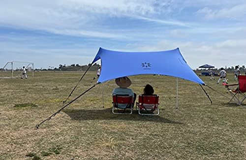 Neso Sidelines 1 Sports Tent - Lightweight and Portable Sun Shelter and Shade Tent for Outdoor Activities - Patented Reinforced Corners - UPF 50+