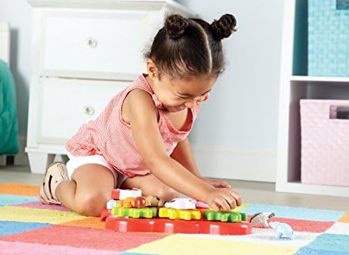 Learning Resources Barnyard Friends Build & Spin - Toddler Sensory Toys, Montessori Building Set, Preschool STEM, Busy Board Cogs and Gears for Kids