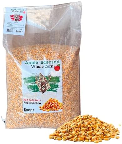 Ernst Grain & Livestock Whole Corn – Perfect Feed for Deer, Squirrels, Chickens, Ducks, Rabbits, Geese, and More! (46 Pound)