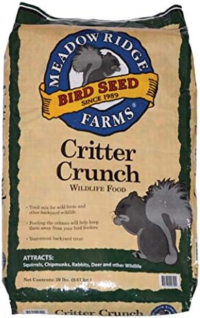Critter Crunch Wildlife and Wild Bird Food, 20-Pound Bag