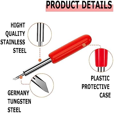THANMAO 20 Pcs Replacement Blades Compatible with Explore Air 2/Air 3/Explore 4/Maker/Maker 3/Maker 4 Cutting Machines（5 Fine-Point Blades, 10 Standard Blades and 5 Deep Cutting Blades）