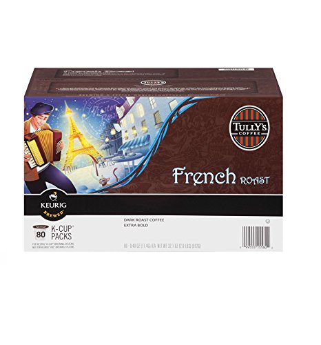 Tully's Coffee Hawaiian Blend Keurig Single-Serve K-Cup Pods, Medium Roast Coffee, 96 Count