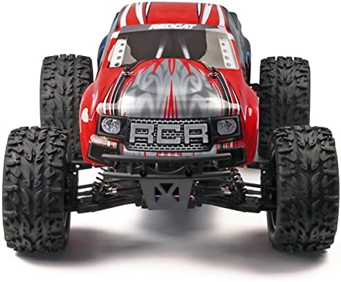 Redcat Racing Volcano EPX 1/10 Scale Electric RC Monster Truck – 4WD RC Truck with 2.4GHz Radio, Waterproof Electronics, 19T Brushed 550 Motor