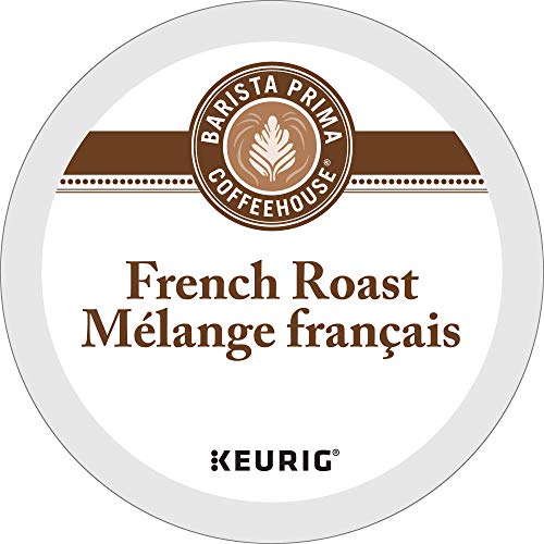 Barista Prima Coffeehouse French Roast, Dark Roast Coffee, 96 Count