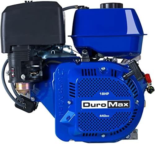 DuroMax XP7HPE 208cc Electric Start Gas Powered, 50 State Approved, Multi-Use Engine Blue