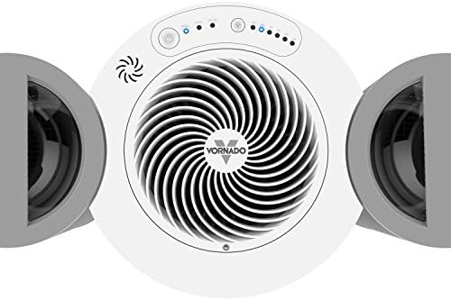 Vornado EV100 Evaporative Whole Room Humidifier with SimpleTank, Easy-Fill, 1 Gallon Capacity, 2 Speeds, Electronic Humidistat, Antimicrobial Treated Wick, Perfect for Home, Bedroom, and Living Room