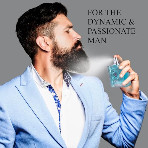 NovoGlow Verse Pour Homme Eau De Parfum Spray for Men Long Lasting Citrusy Floral & Masculine Fragrance Smell Fresh All Day Long Gift for Men for