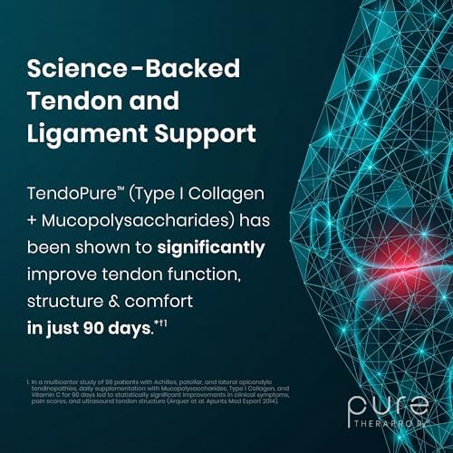 Pure Therapro Rx Acute Injury Tendon & Ligament Support, 90 Capsules | Once-Daily Capsule, Supports Movement & Physical Function, For Men & Women