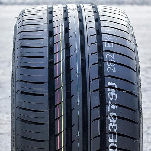 Set of 2 (TWO) Cosmo MuchoMacho All-Season High Performance Radial Tires-245/40R20 245/40ZR20 245/40/20 245/40-20 99Y Load Range XL 4-Ply BSW Black