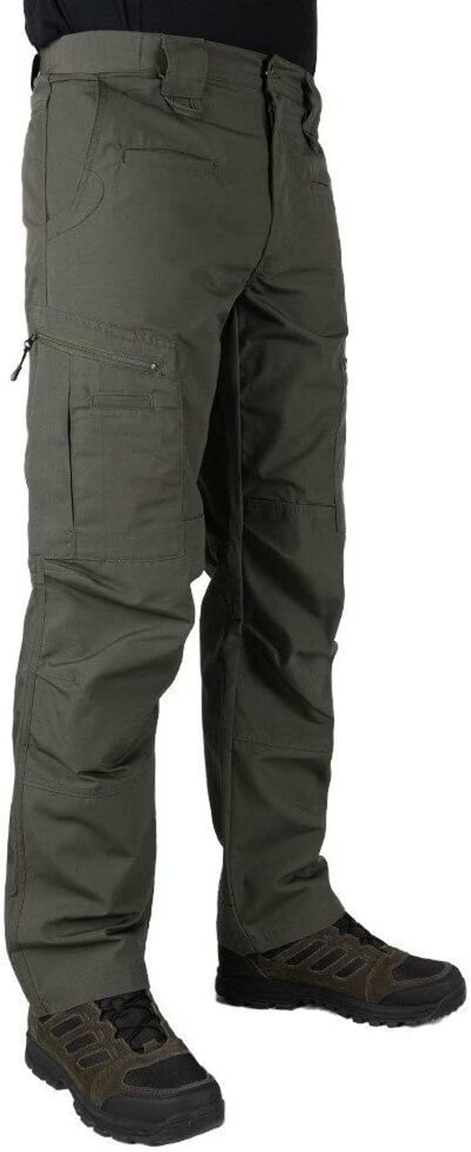 LA Police Gear LAPG Men's Atlas Stretch Tactical Cargo Pants | Durable & Lightweight Ripstop Outdoor Hiking Work Pants for Men