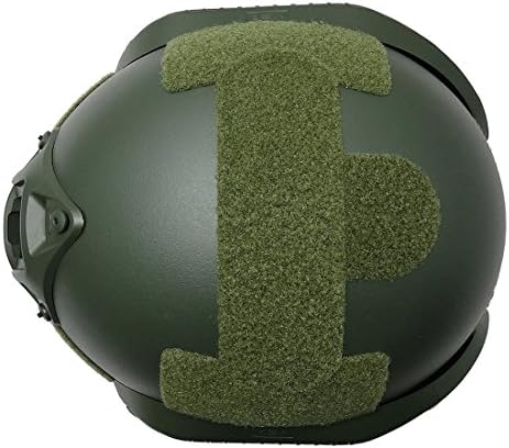 Tactical Airsoft Paintball MICH 2000 Helmet with Side Rail & NVG Mount