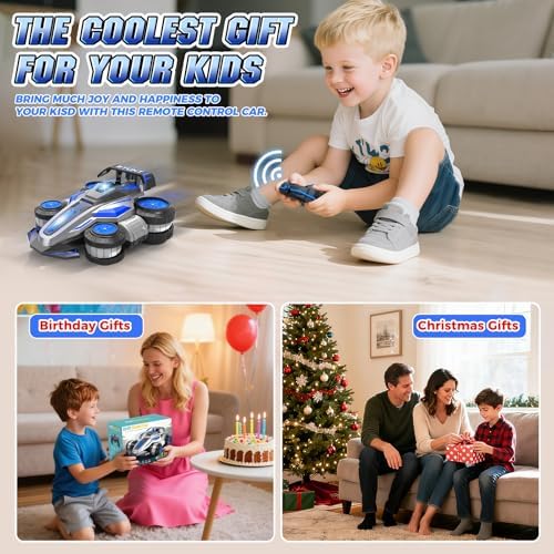 High Speed Remote Control Car Rc Drift 25KM/H, 360° Rotating 2.4 GHz 4WD RC Cars for Boys, Girls Adults