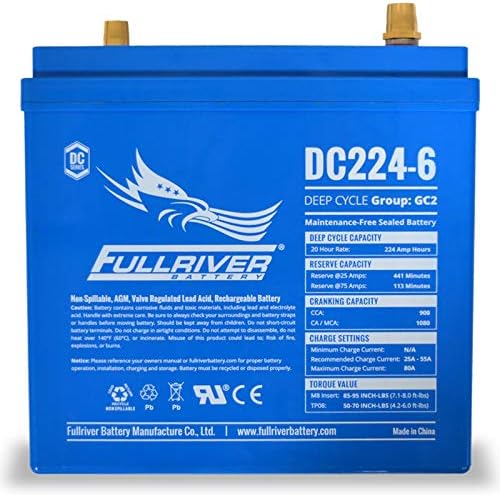 Fullriver AGM Battery DC224-6