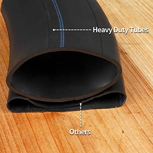 10x2.125 Tire and Inner Tube with 0° Valve Stem for 10" Tires with 6" Rims | Compatible with Self Balancing Scooter, Smart Electric Bike, Bicycle