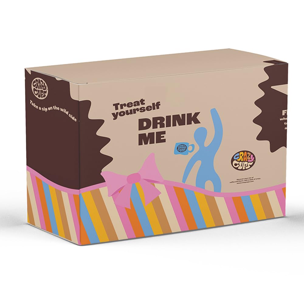 Crazy Cups Flavored Ground Coffee, Cinnamon French Toast, in 10 oz Bag, For Brewing Flavored Hot or Iced Coffee