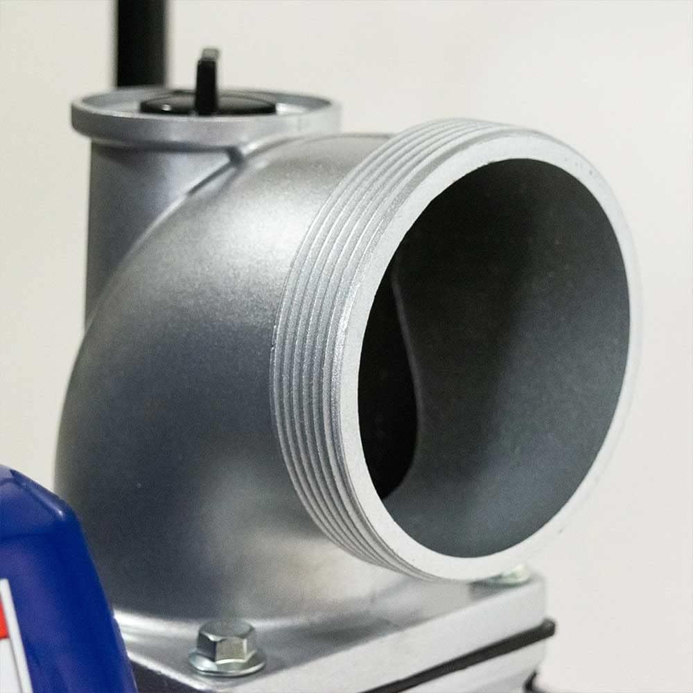 DuroMax XP652WP 208cc 158-Gpm 3600-Rpm 2-Inch Gasoline Engine Portable Water Pump, 50 State Approved, XP652WP, Blue